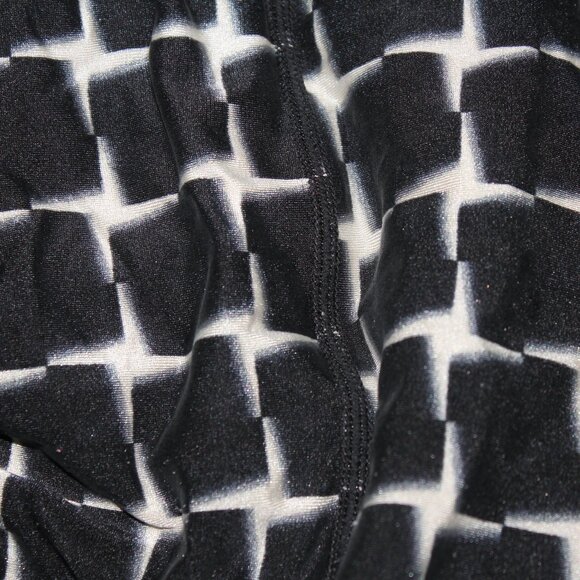 Black & White Reversibile 1 Pcs Speedo Swimsuit Size Large - Picture 9 of 10